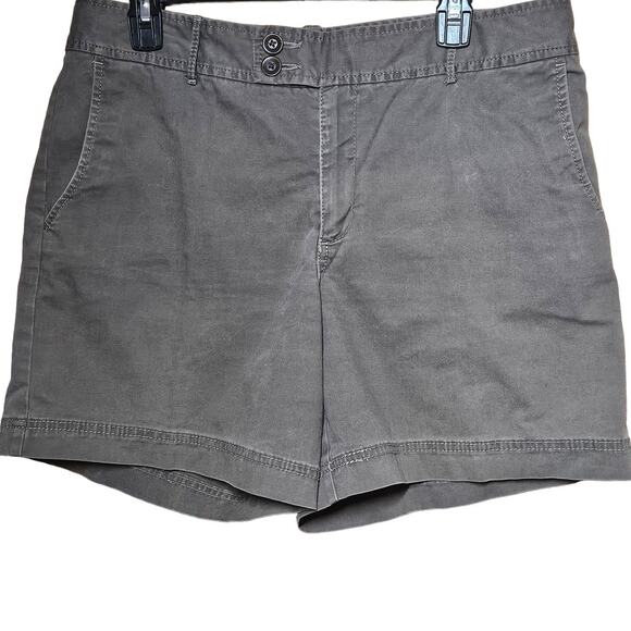 Eddie Bauer Brown Mercer Fit Shorts Size 12 - Picture 1 of 3